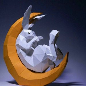 دیوارکوب خرگوش روی ماه