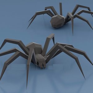 مجسمه کامل عنکبوت مخصوص هالووین