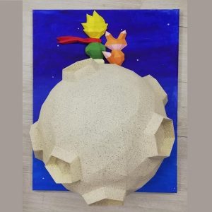 شازده کوچولو و روباه روی سیاره