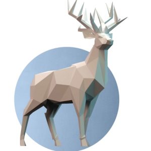 PDF مجسمه گوزن نر بزرگ