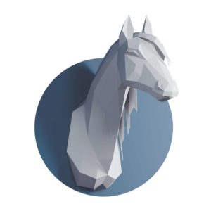PDF سر اسب (دیوارکوب)