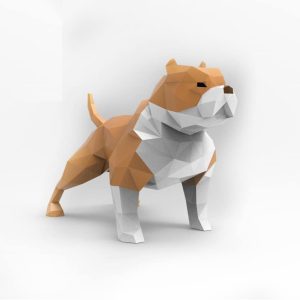 PDF مجسمه سگ American Bully