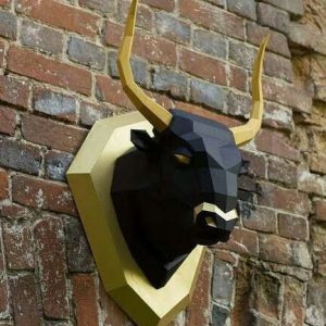 PDF دیوارکوب سر گاو نر