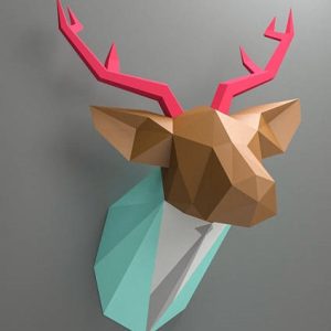PDF دیوارکوب سر گوزن