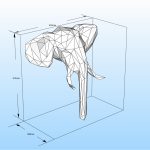 PDF سر فیل (دیوارکوب)